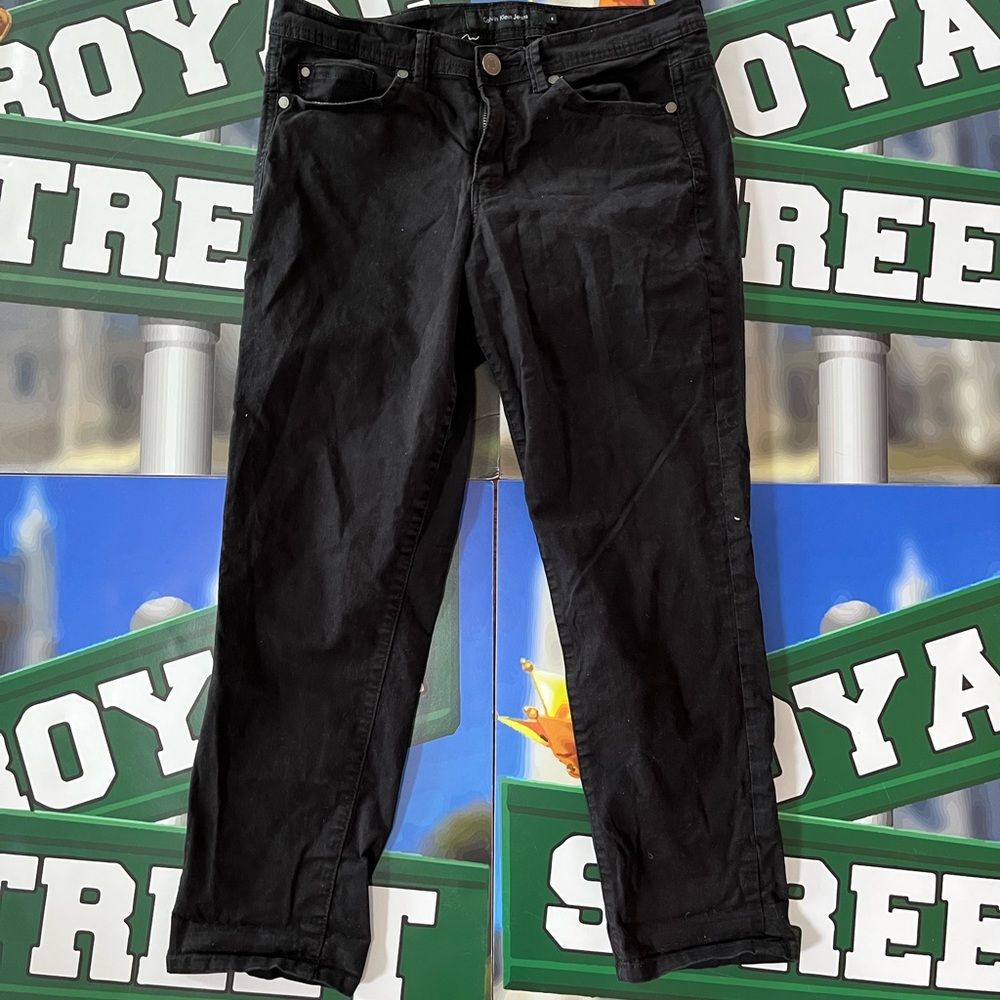 Calvin Klein black denim jeans